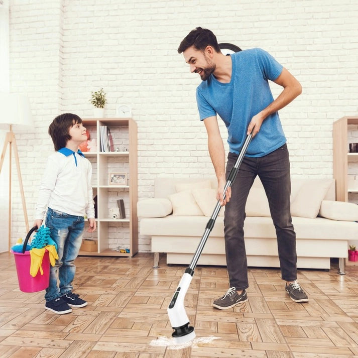 electric spin scrubber brush