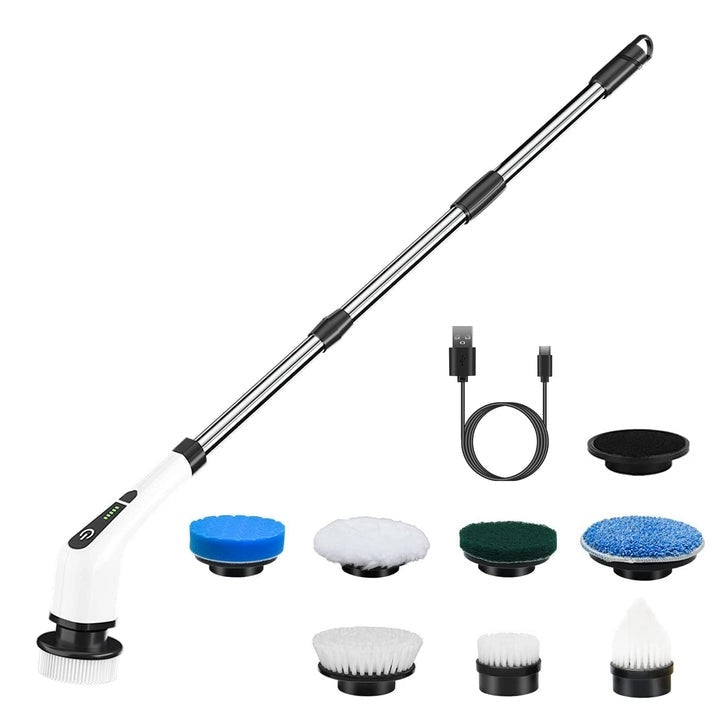 electric spin scrubber brush